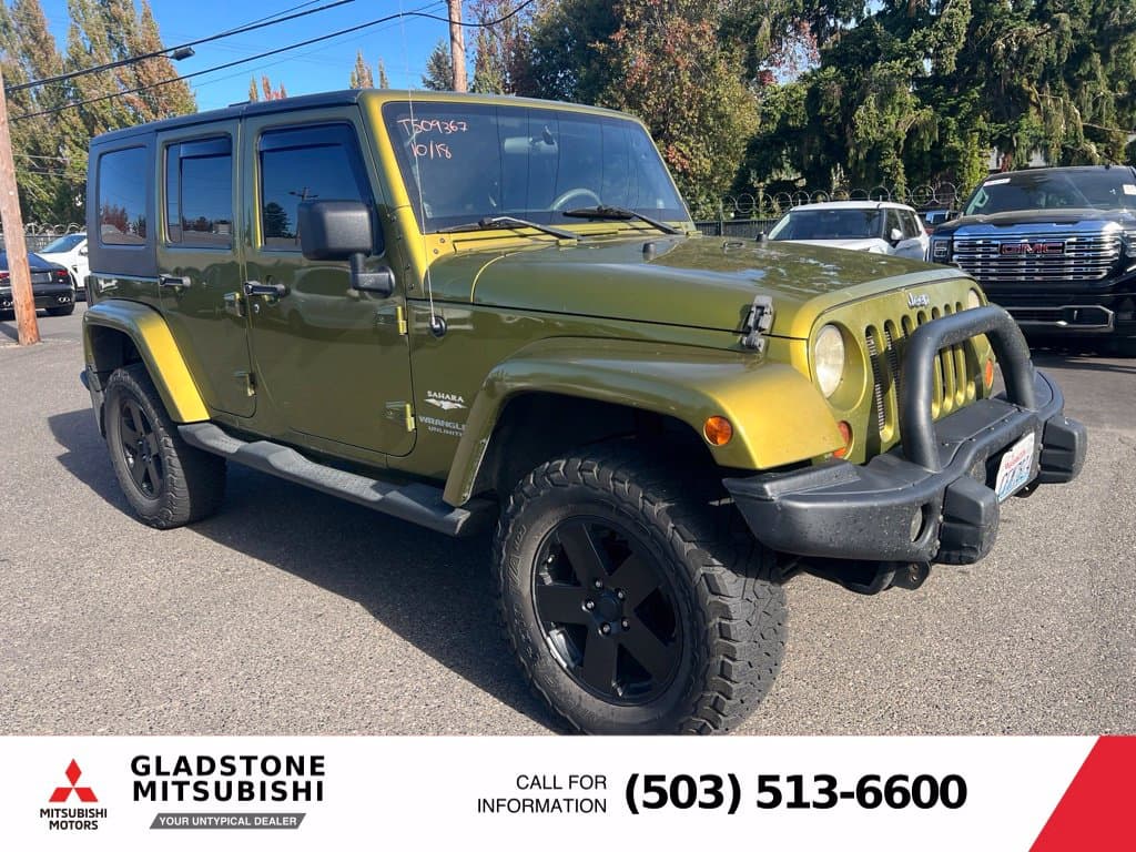 2008 Jeep Wrangler Unlimited Sahara — photo 1 of 13