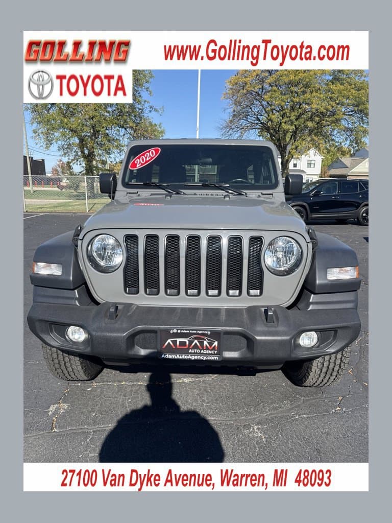 2020 Jeep Wrangler Sport — photo 1 of 8