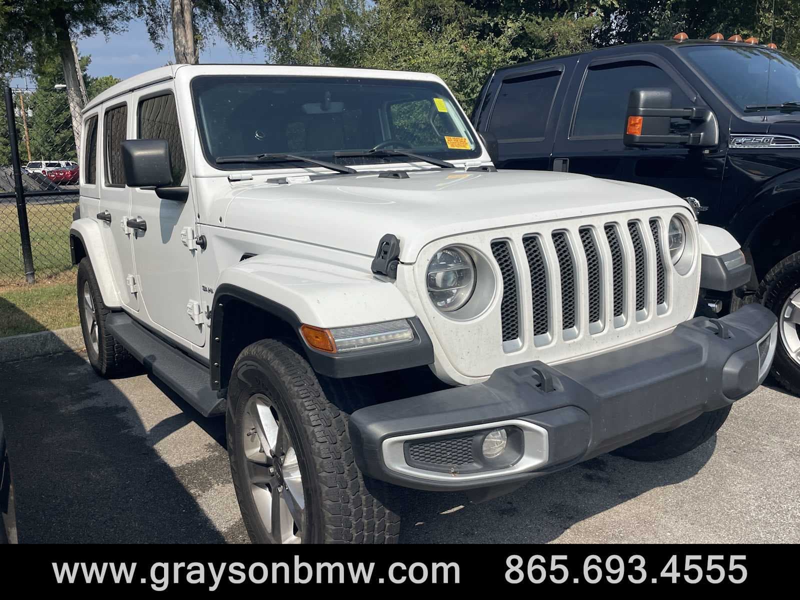 2021 Jeep Wrangler Unlimited Sahara — photo 1 of 12