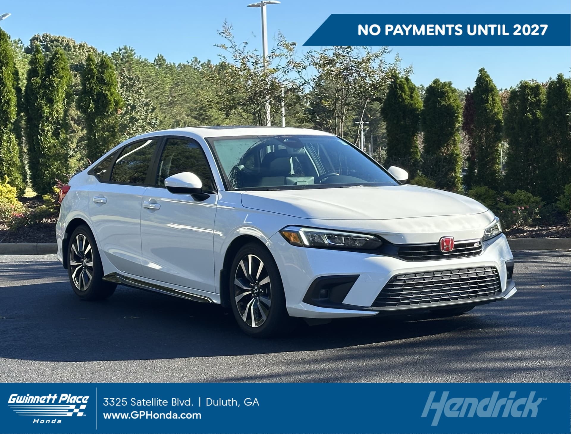 2023 Honda Civic Sedan EX — photo 1 of 14