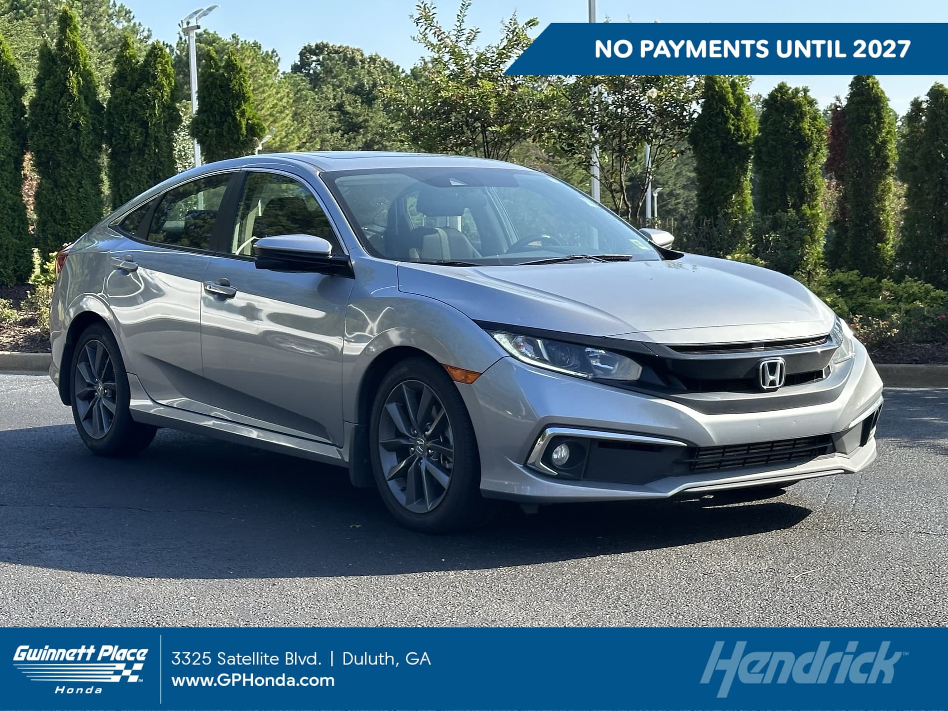 2019 Honda Civic Sedan EX — photo 1 of 14