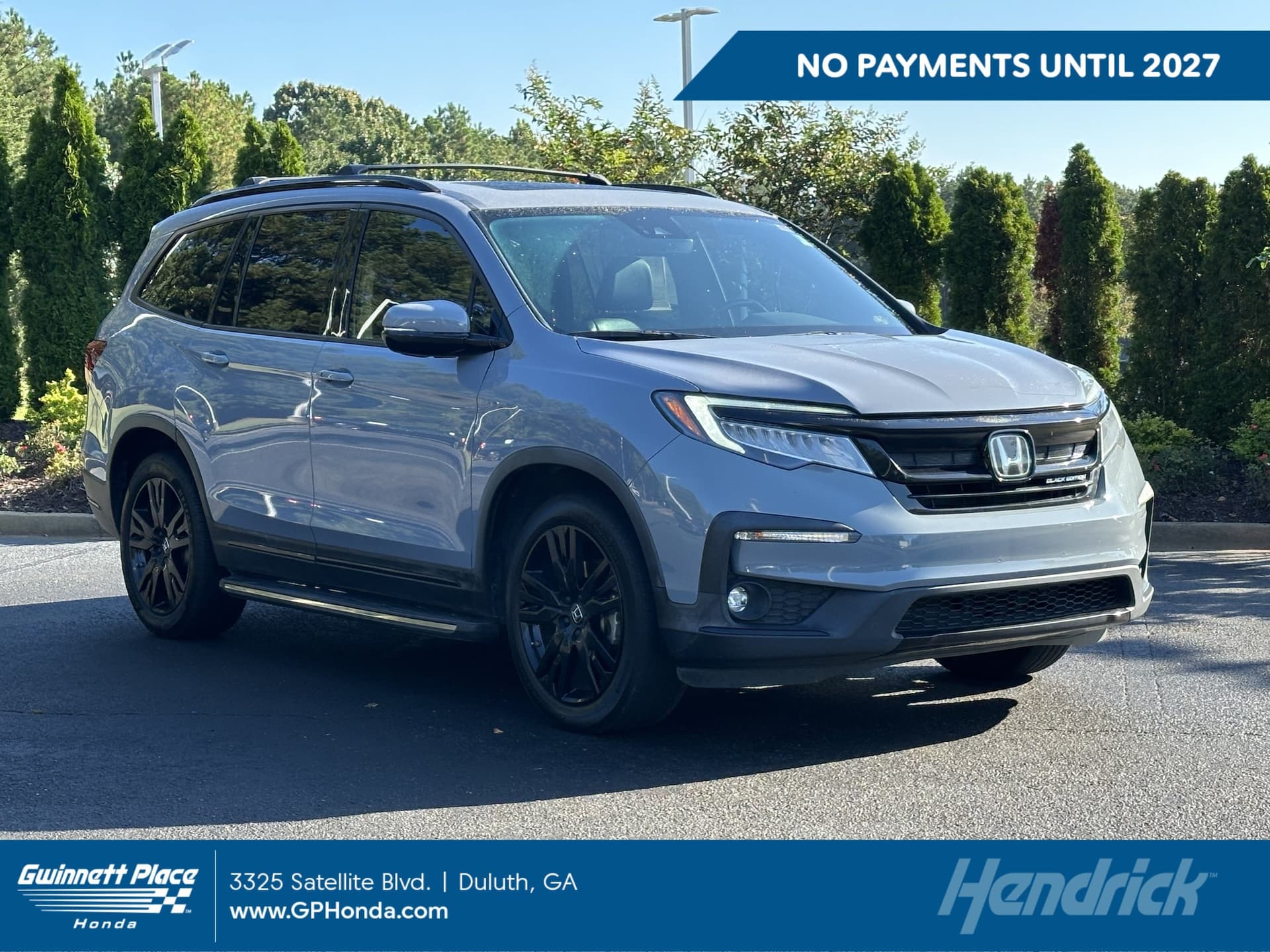 2022 Honda Pilot Black Edition — photo 1 of 15