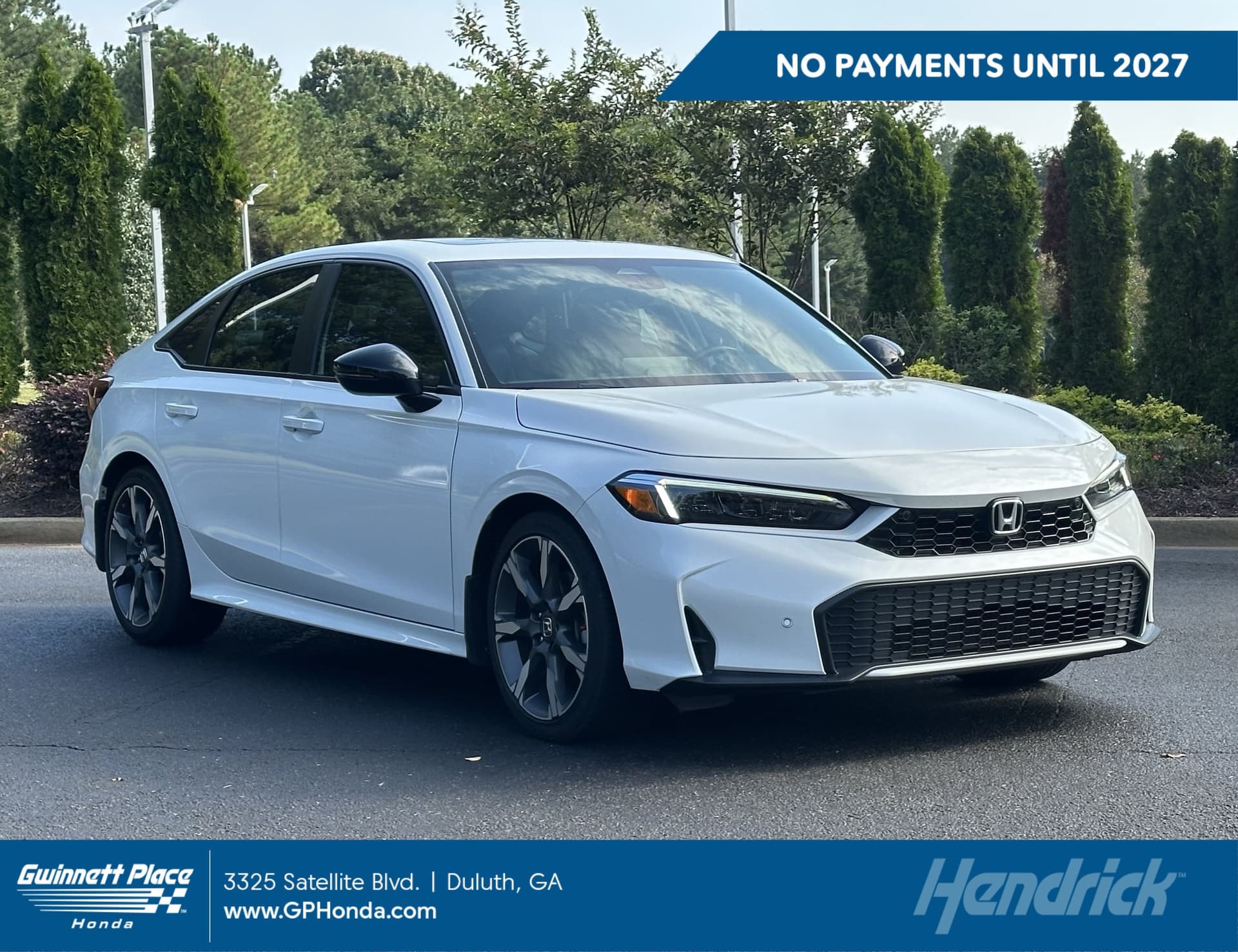 2025 Honda Civic Sedan Hybrid Sport Touring — photo 1 of 14