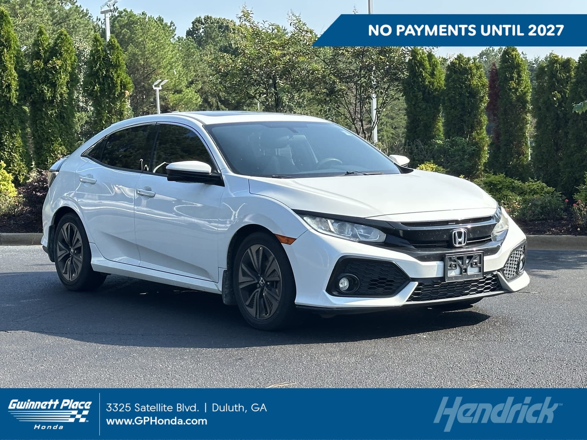 2017 Honda Civic Hatchback EX — photo 1 of 13