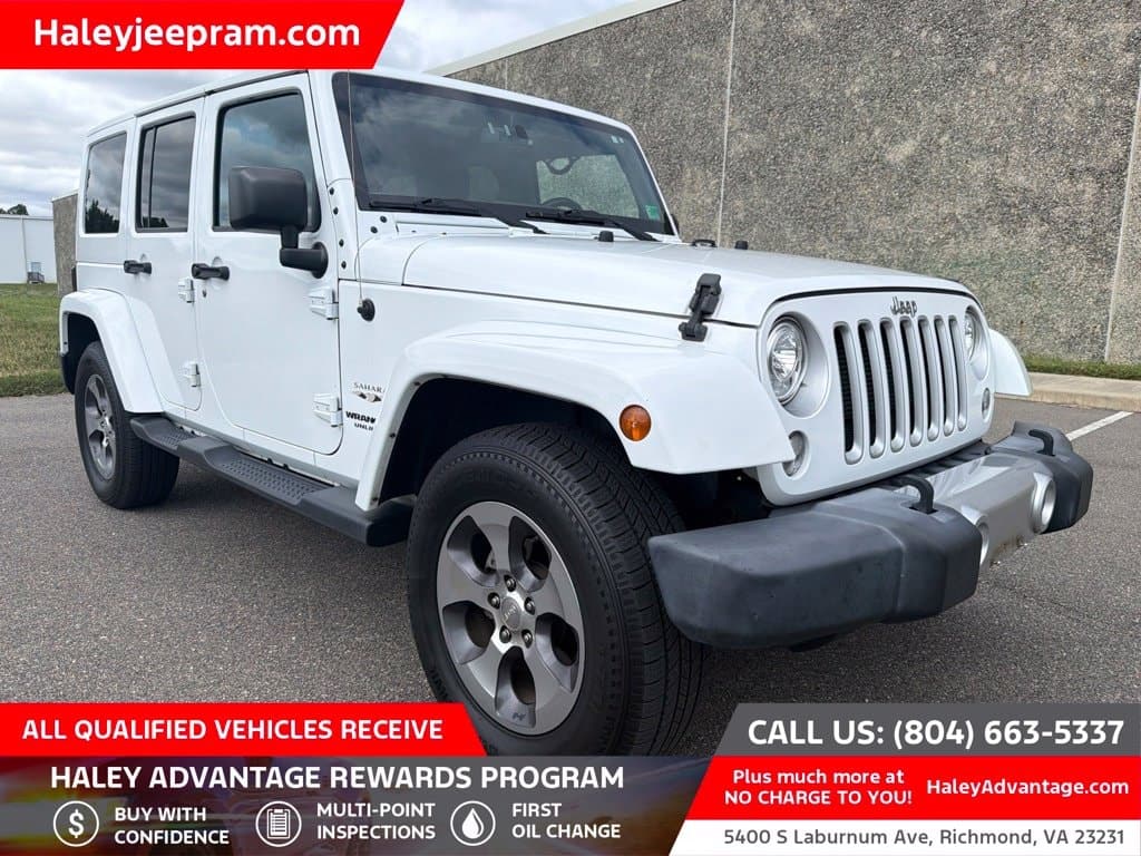 2017 Jeep Wrangler Unlimited Sahara — photo 1 of 15