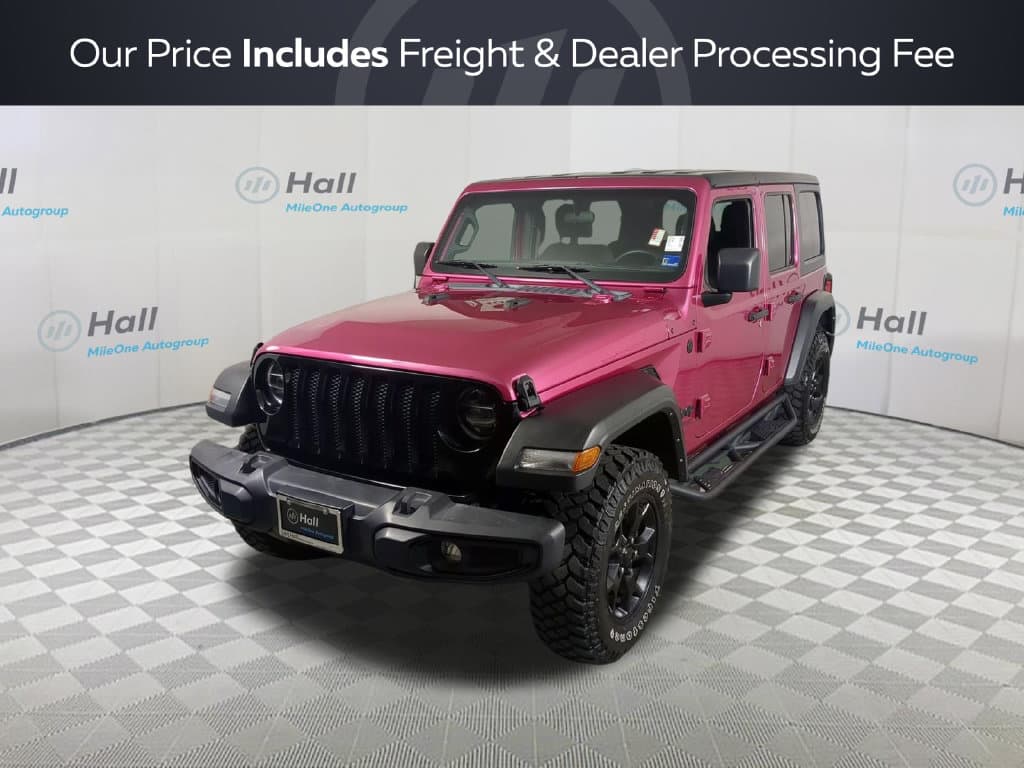 2022 Jeep Wrangler Unlimited Willys — photo 1 of 30