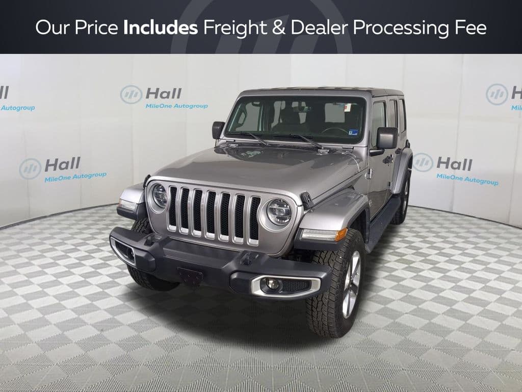 2020 Jeep Wrangler Unlimited Sahara — photo 1 of 31