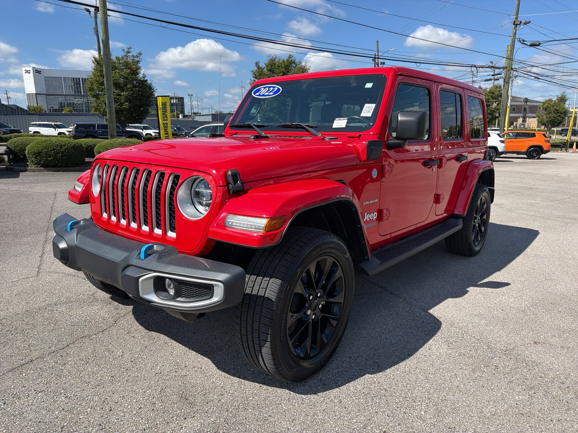 2022 Jeep Wrangler 4xe Unlimited Sahara — photo 1 of 31