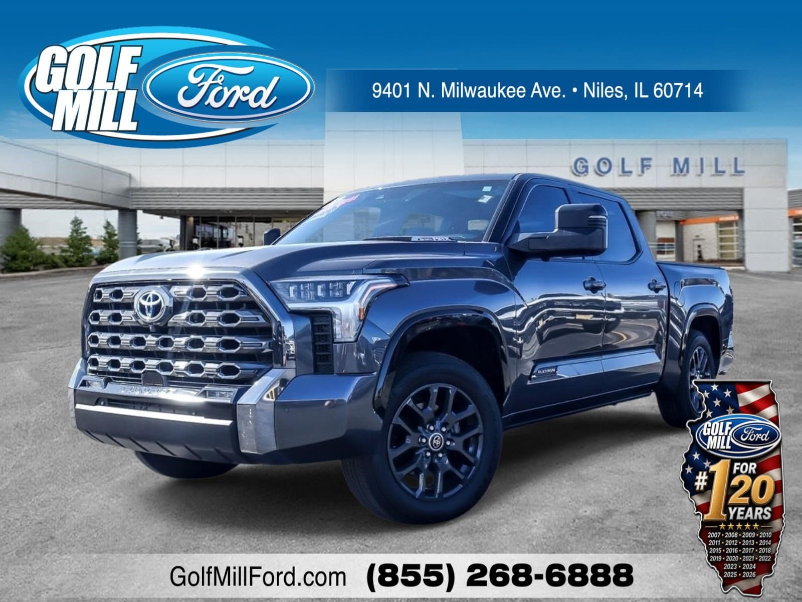 2022 Toyota Tundra 4WD Platinum Hybrid — photo 1 of 33