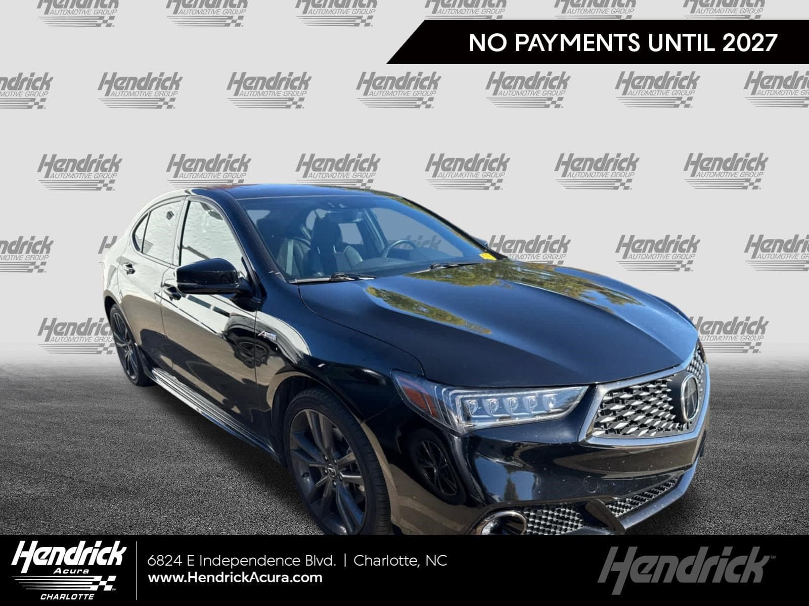 2018 Acura TLX w/A-SPEC Pkg — photo 1 of 9