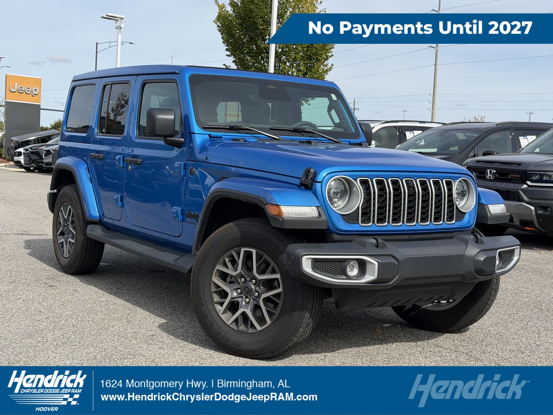 2025 Jeep Wrangler Sahara — photo 1 of 17