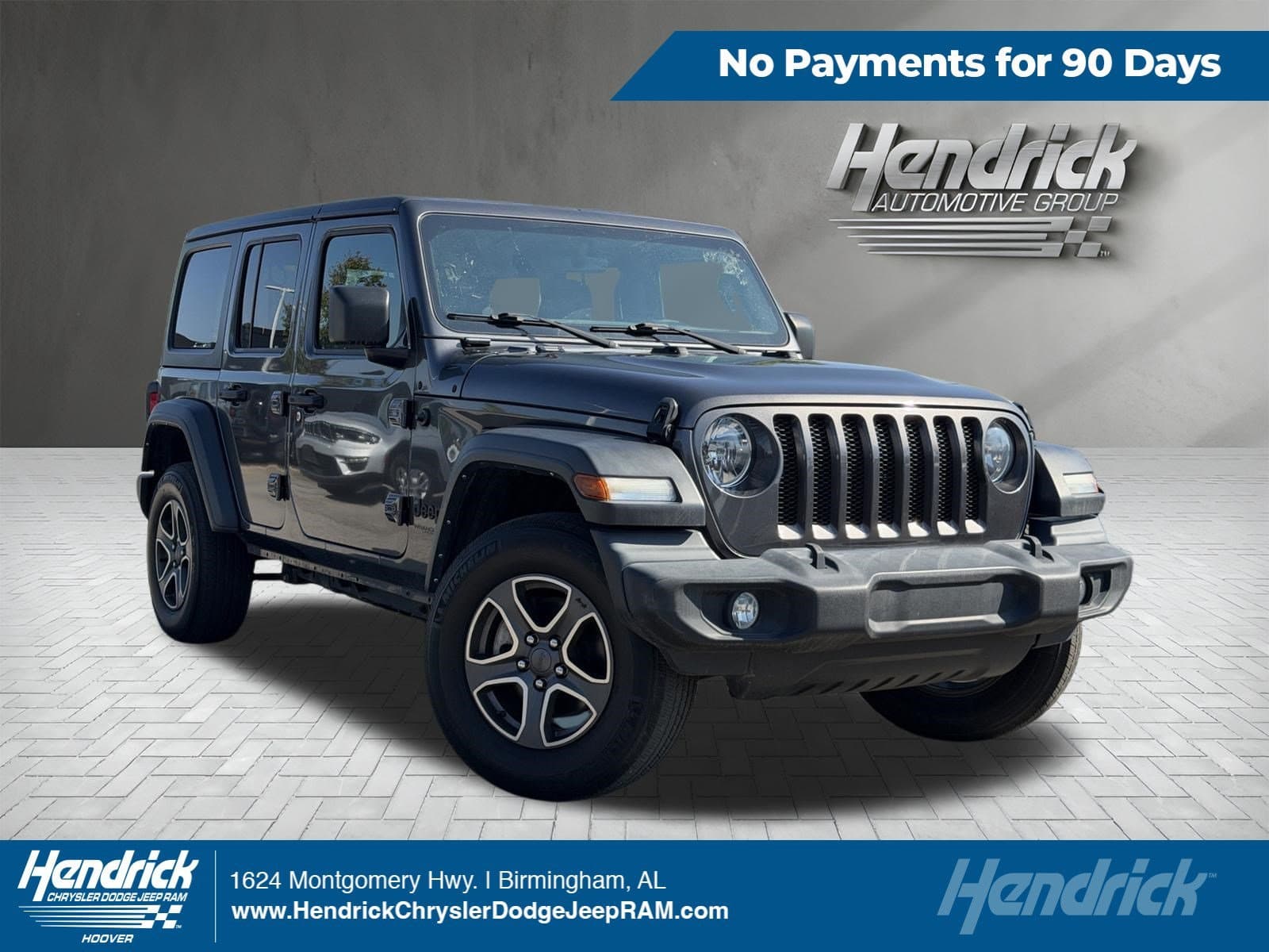 2022 Jeep Wrangler Unlimited Sport S — photo 1 of 17
