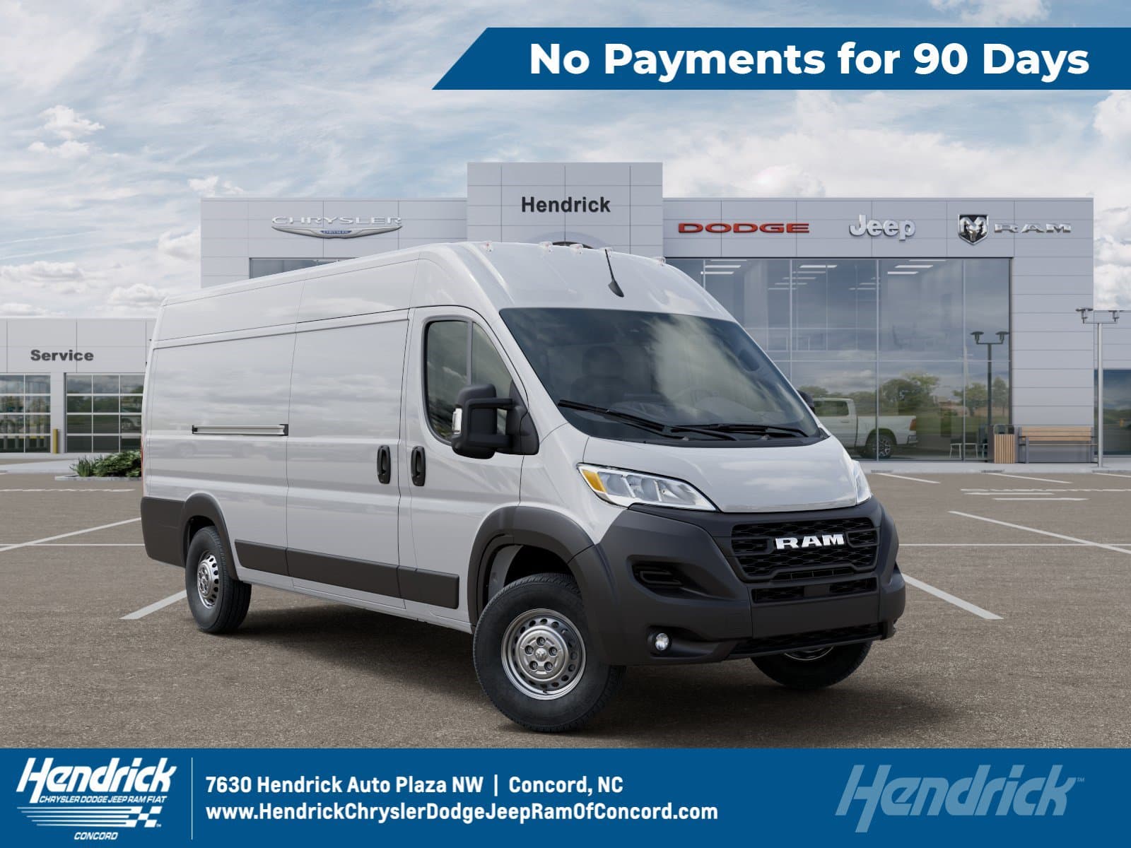 2026 RAM ProMaster Cargo Van Tradesman — photo 1 of 53