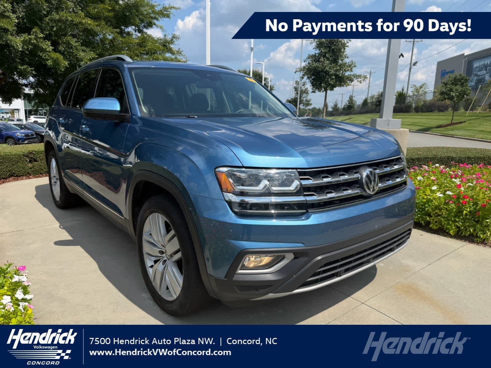 2019 Volkswagen Atlas 3.6L V6 SEL Premium — photo 1 of 14