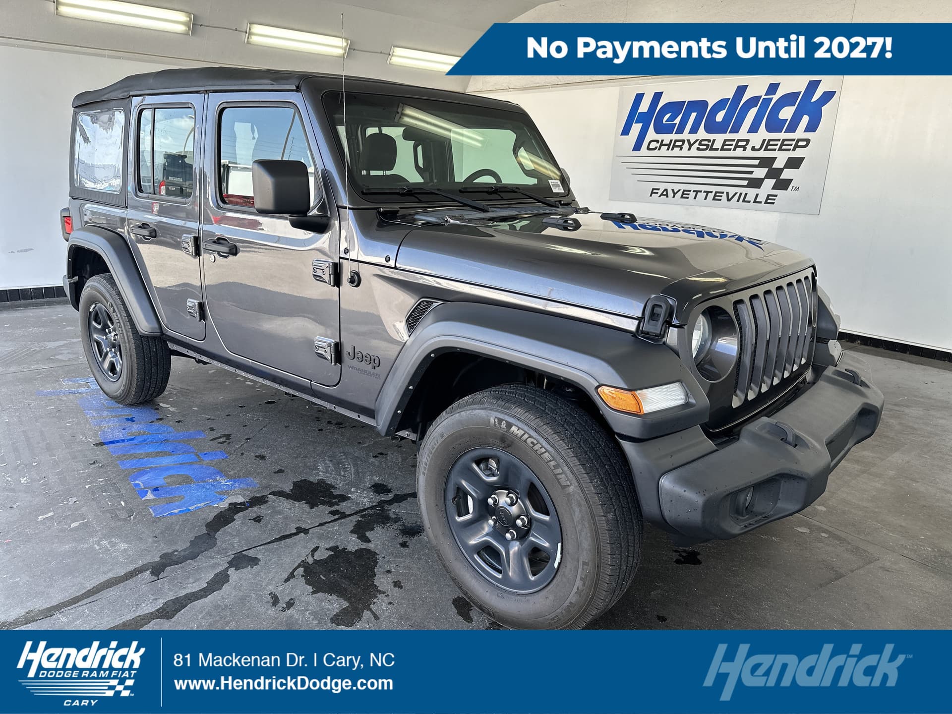 2022 Jeep Wrangler Unlimited Sport — photo 1 of 34