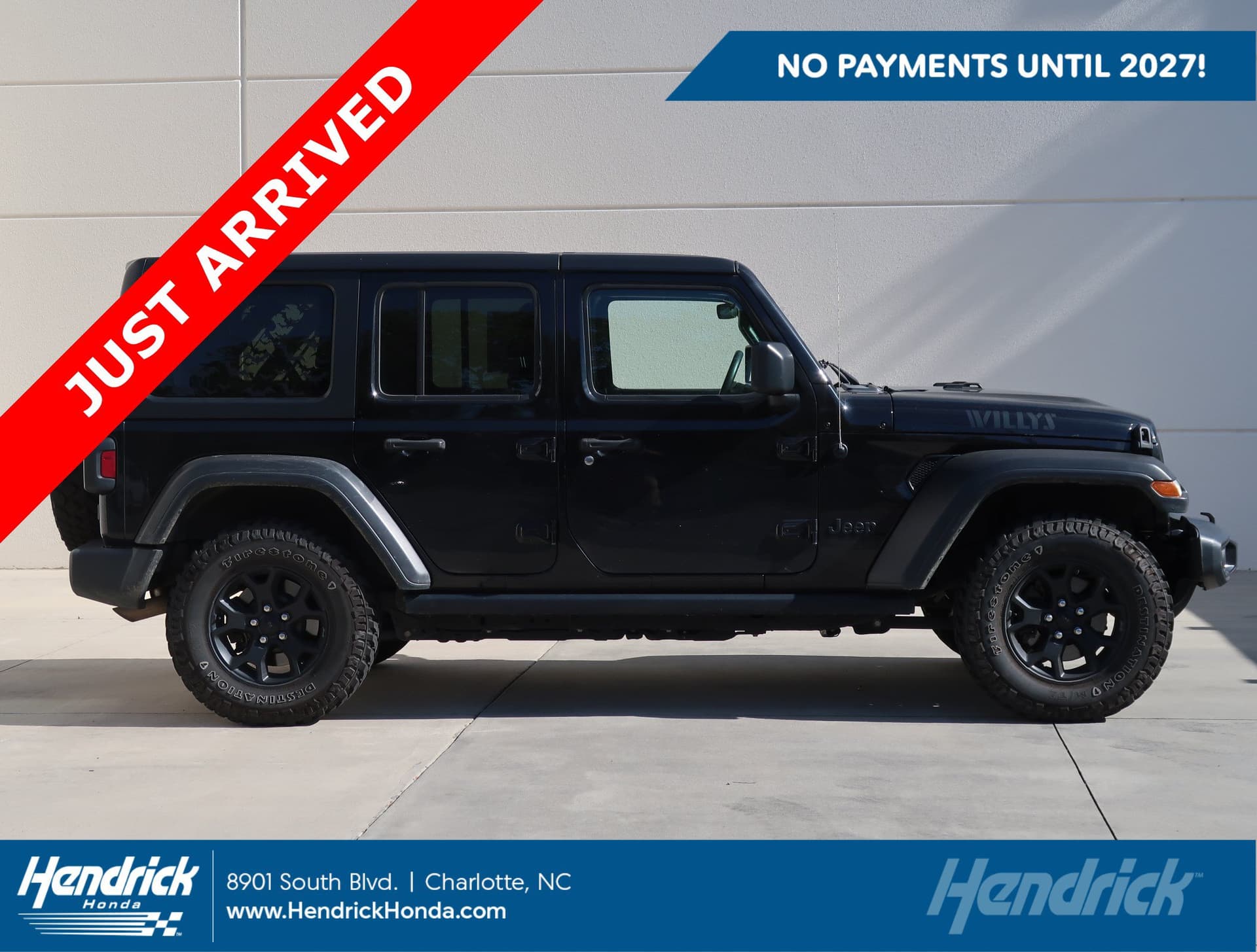 2021 Jeep Wrangler Unlimited Willys — photo 1 of 35