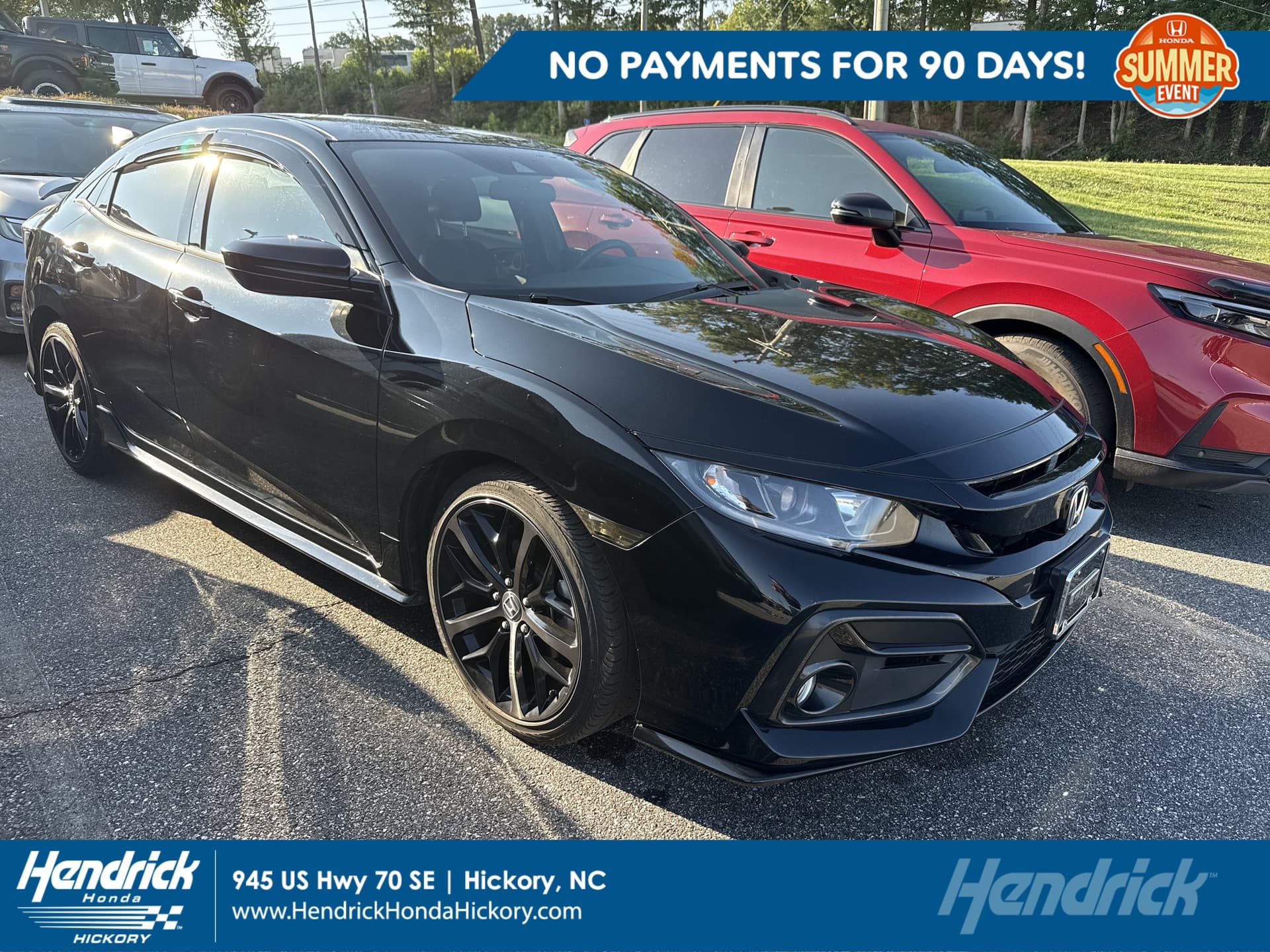 2021 Honda Civic Hatchback Sport — photo 1 of 11