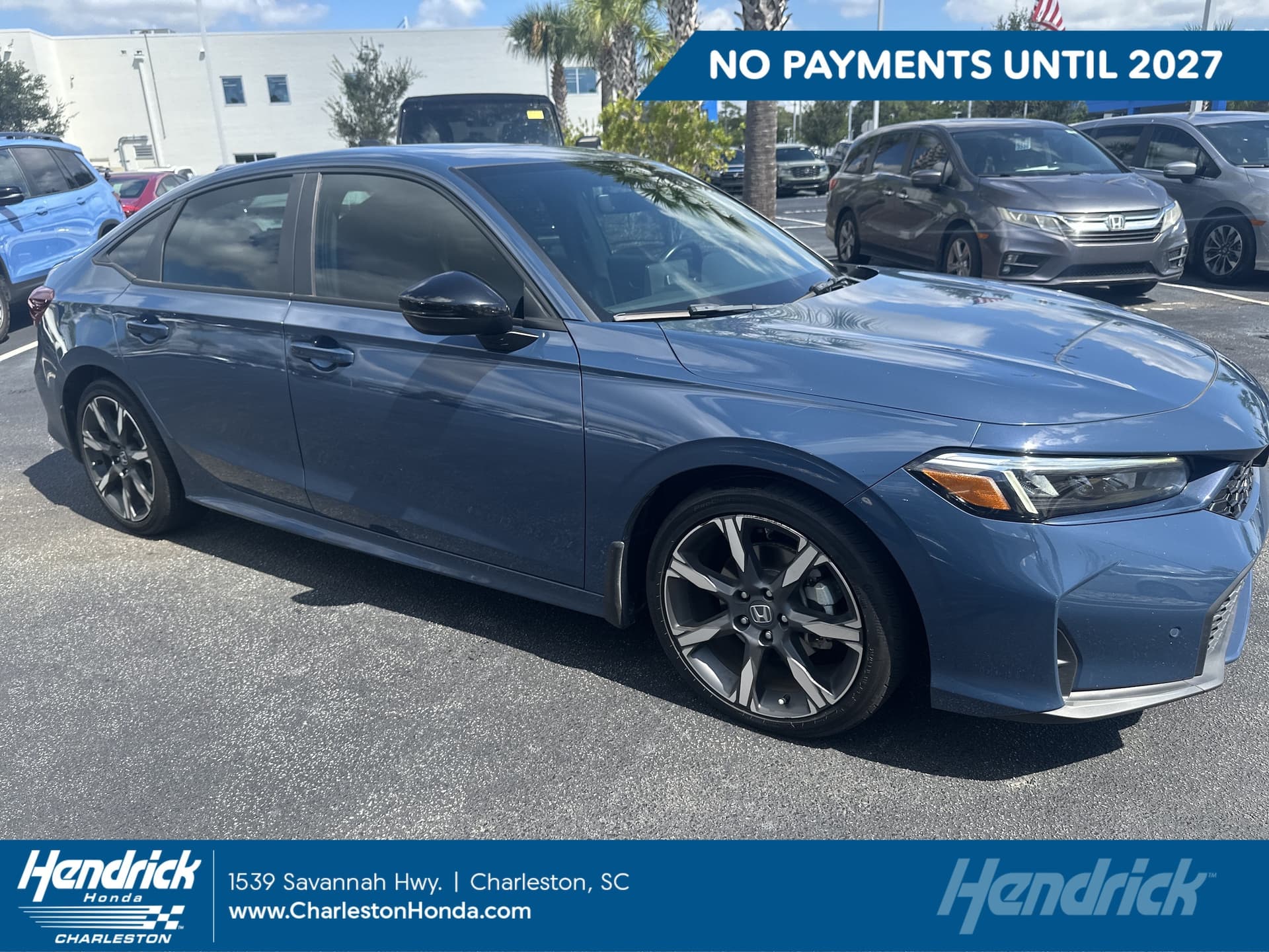 2025 Honda Civic Sedan Hybrid Sport Touring — photo 1 of 12