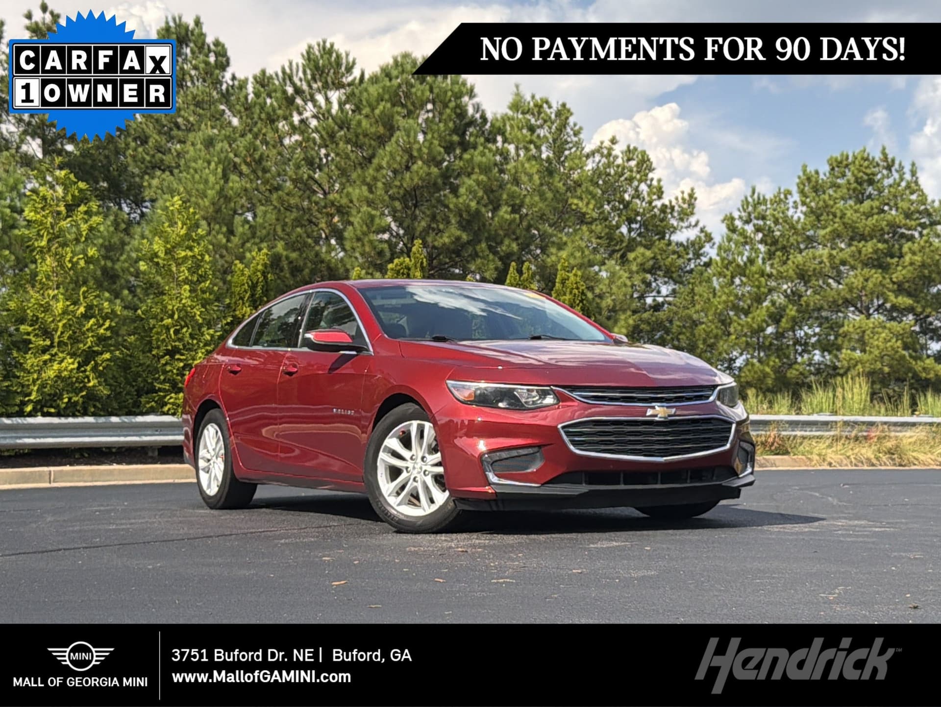 2018 Chevrolet Malibu LT — photo 1 of 22