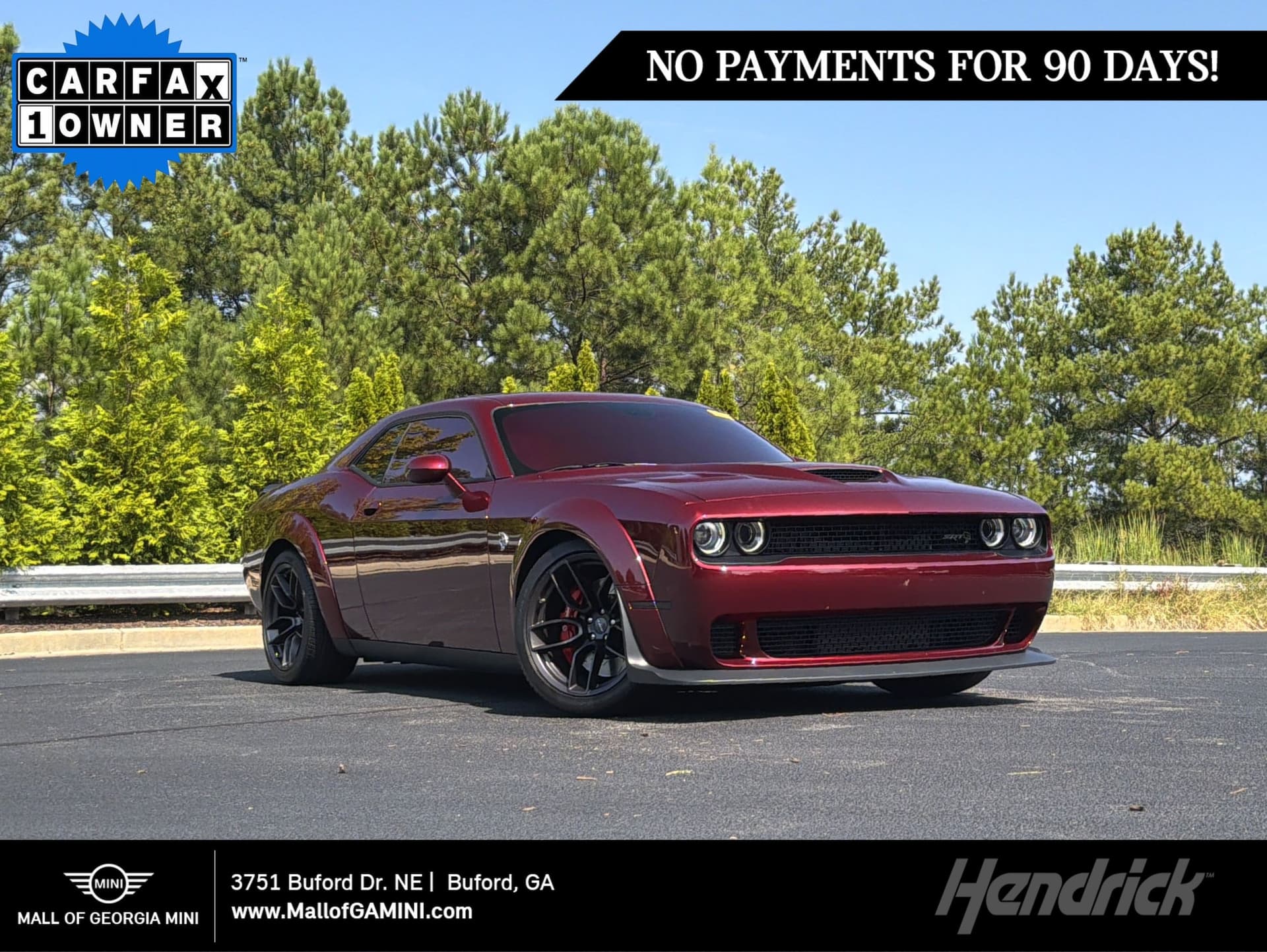 2018 Dodge Challenger SRT Hellcat Widebody — photo 1 of 25