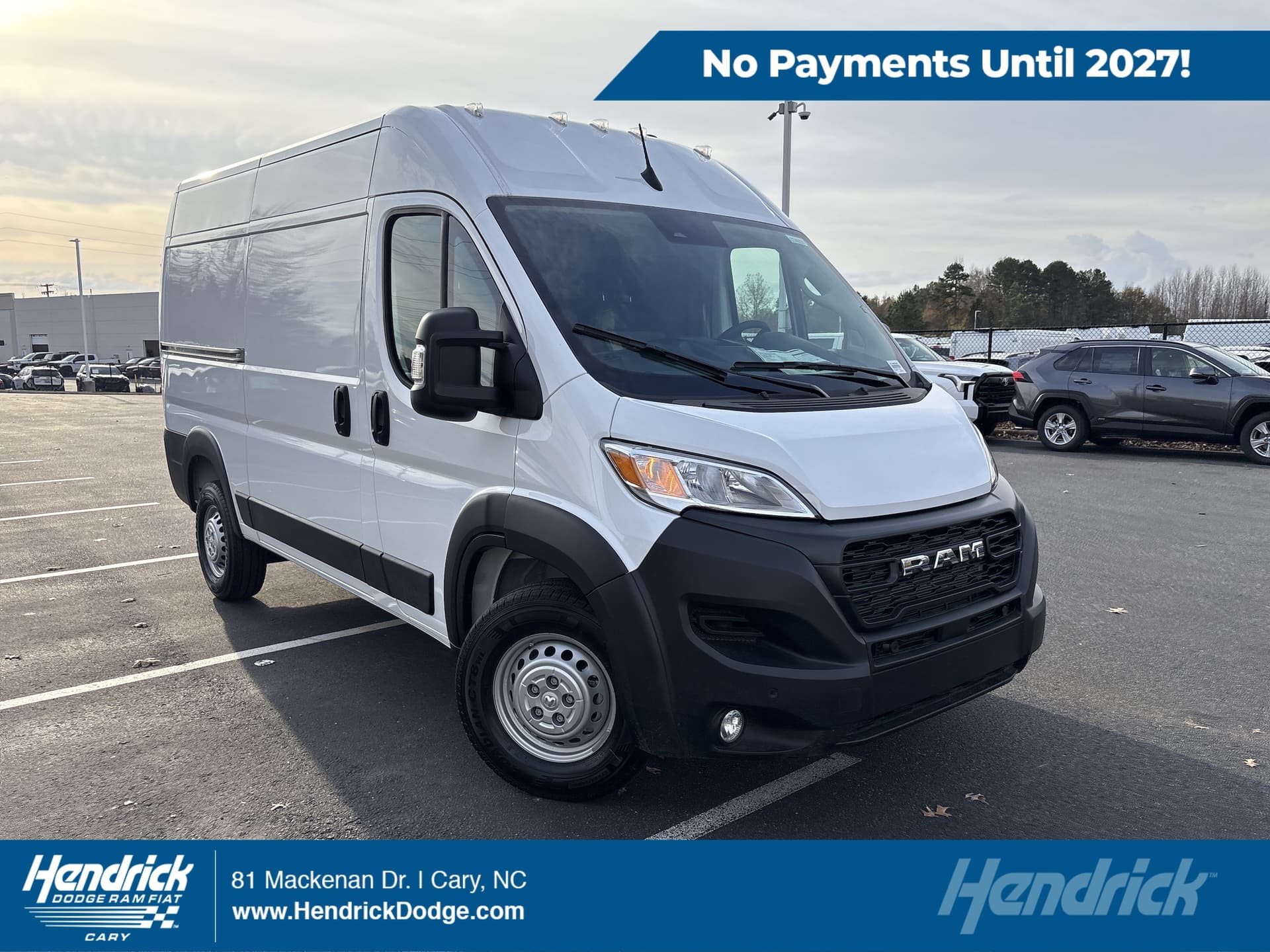 2026 RAM ProMaster Cargo Van Tradesman — photo 1 of 38