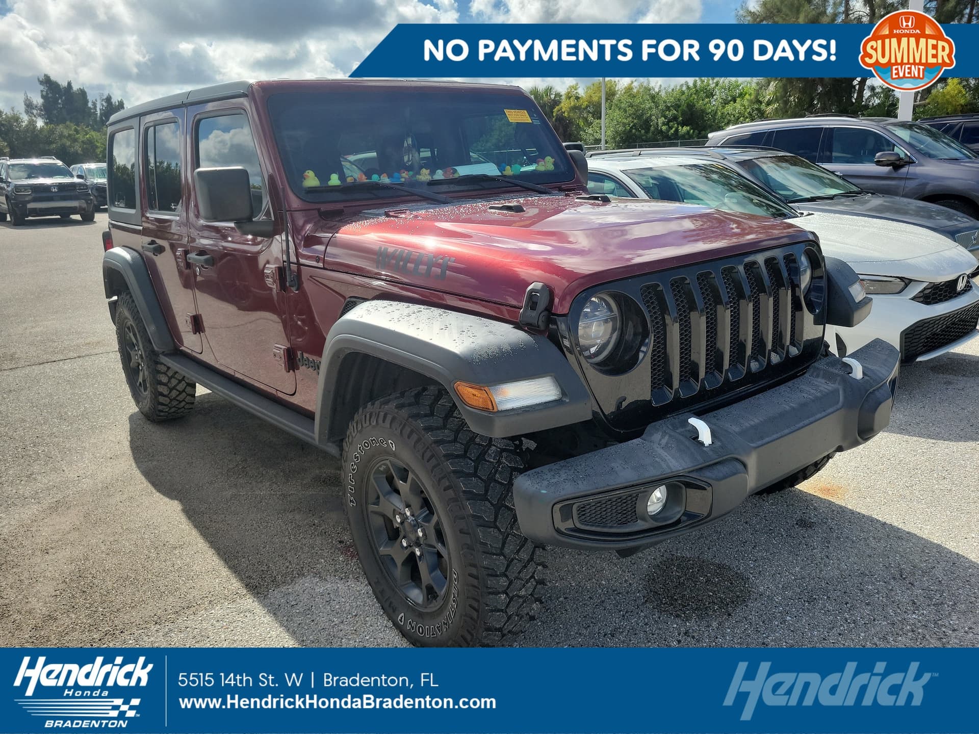 2021 Jeep Wrangler Unlimited Sport — photo 1 of 11