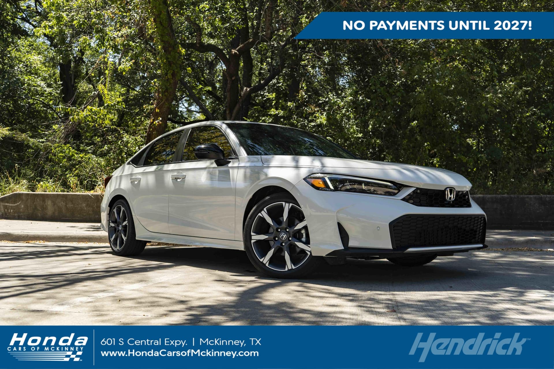 2026 Honda Civic Sedan Hybrid Sport Touring — photo 1 of 46