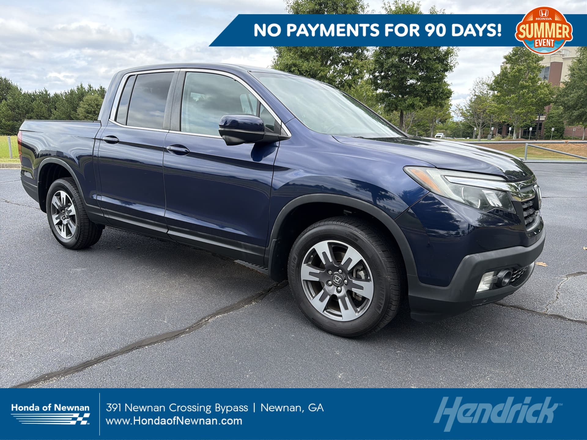 2019 Honda Ridgeline RTL-T — photo 1 of 36