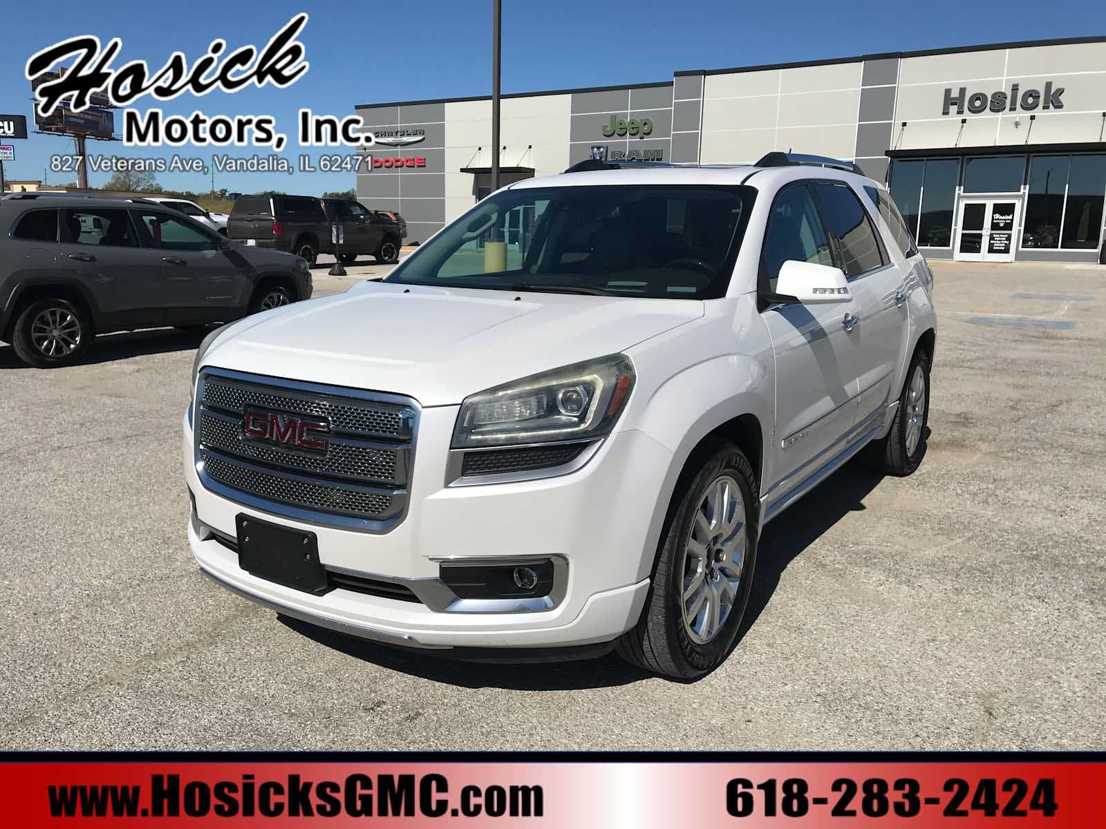 2016 GMC Acadia Denali — photo 1 of 40