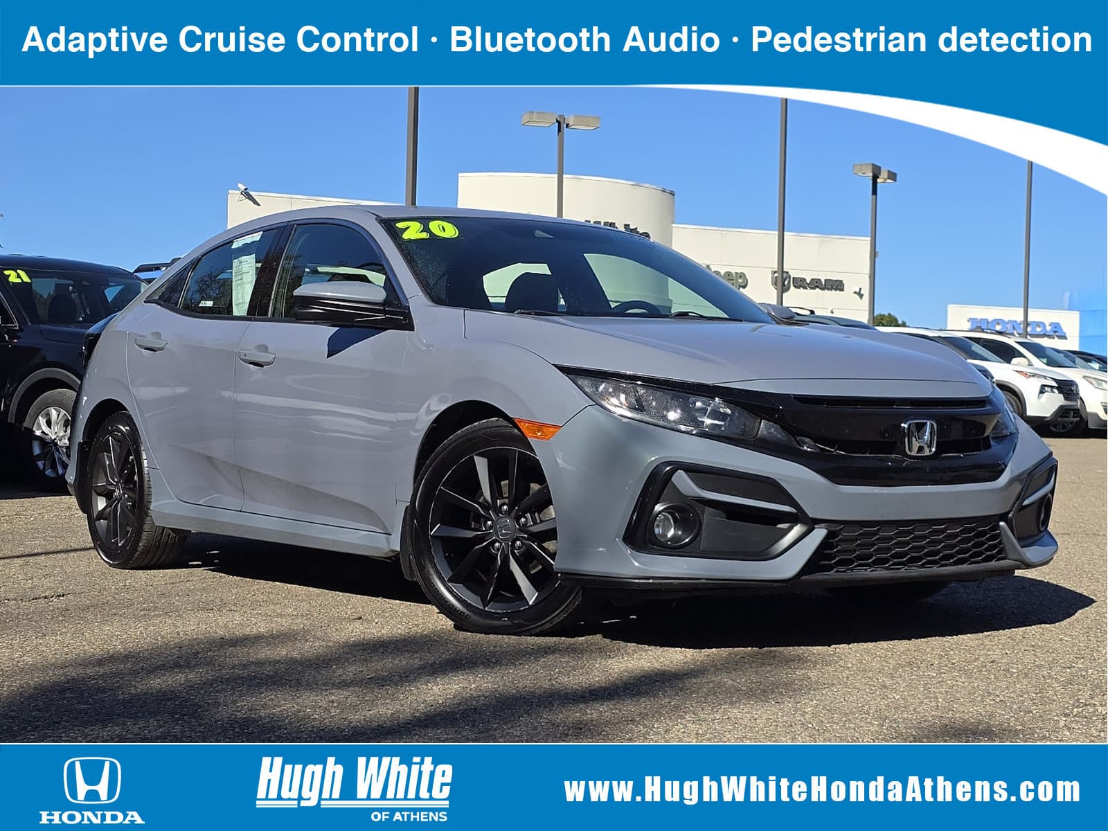 2020 Honda Civic Hatchback EX — photo 1 of 31