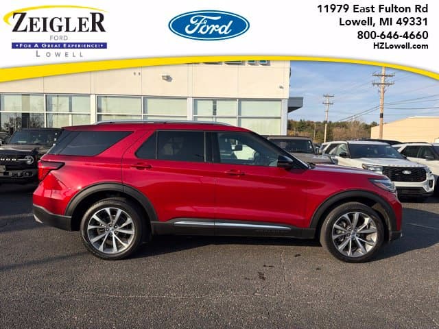 2025 Ford Explorer Platinum — photo 1 of 34