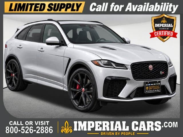 2021 Jaguar F-PACE SVR — photo 1 of 6
