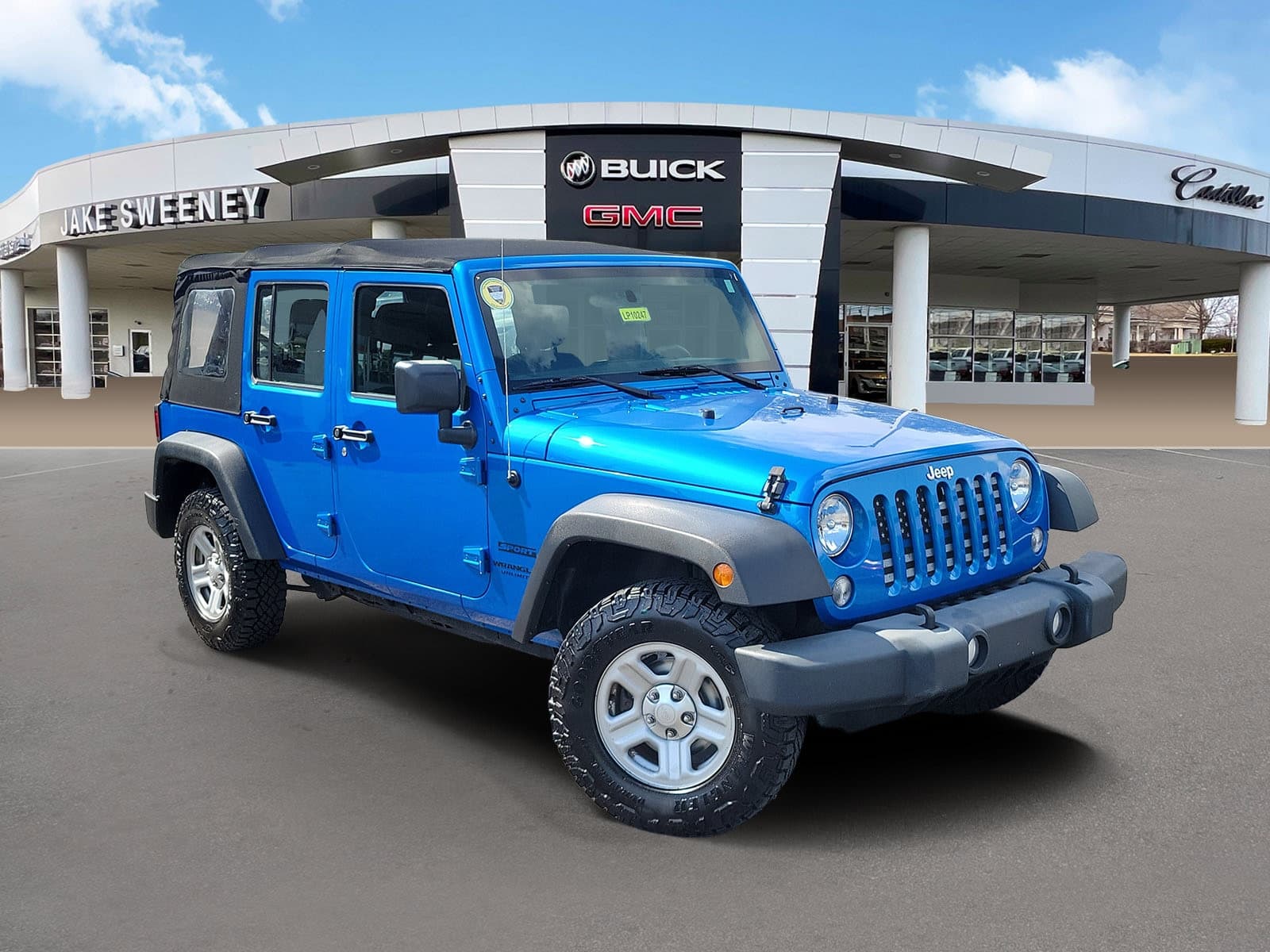 2016 Jeep Wrangler Unlimited Sport — photo 1 of 29