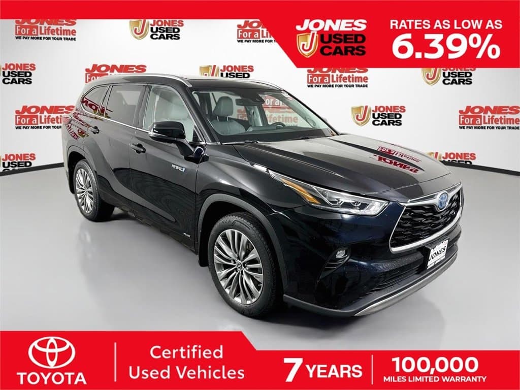 2020 Toyota Highlander Hybrid Platinum — photo 1 of 42