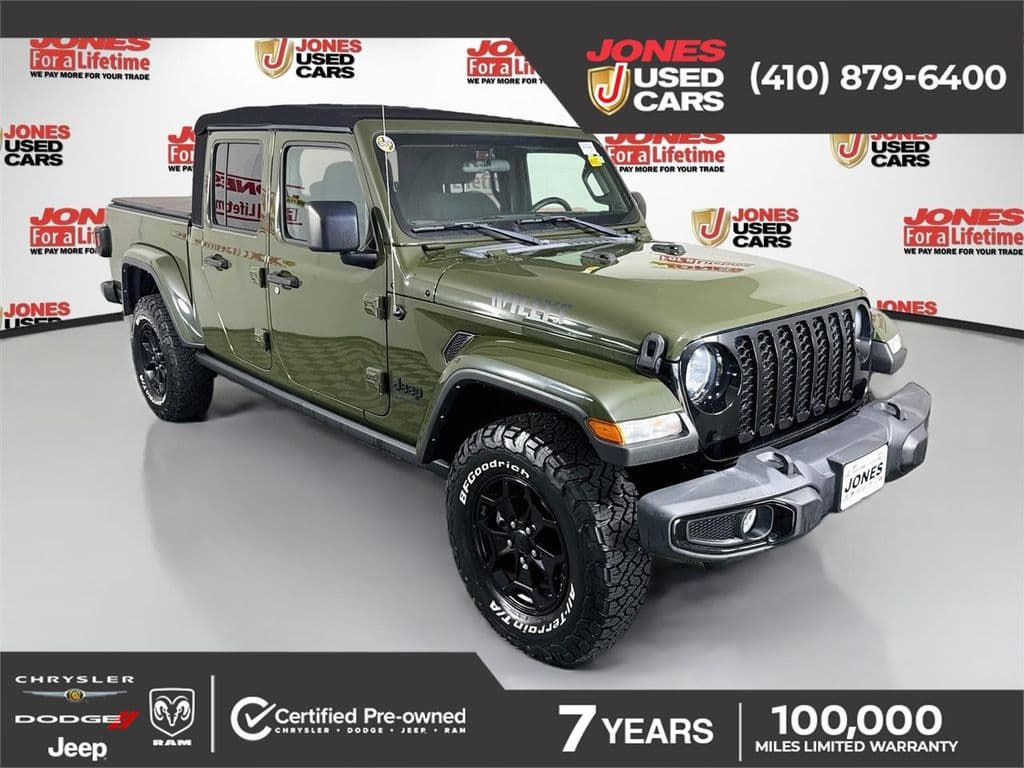 2022 Jeep Gladiator Willys — photo 1 of 36