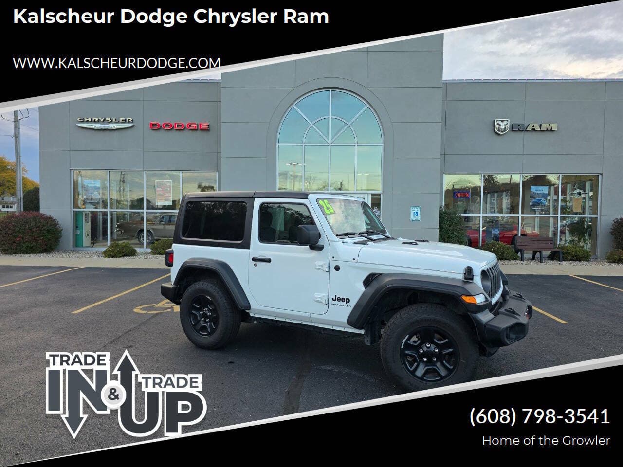 2025 Jeep Wrangler Sport — photo 1 of 38