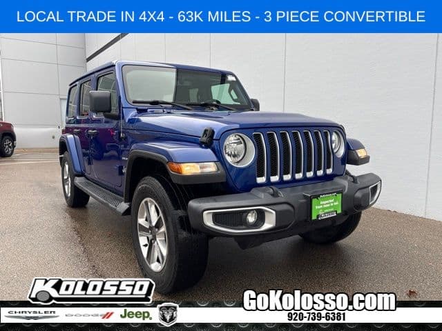 2020 Jeep Wrangler Unlimited Sahara — photo 1 of 39
