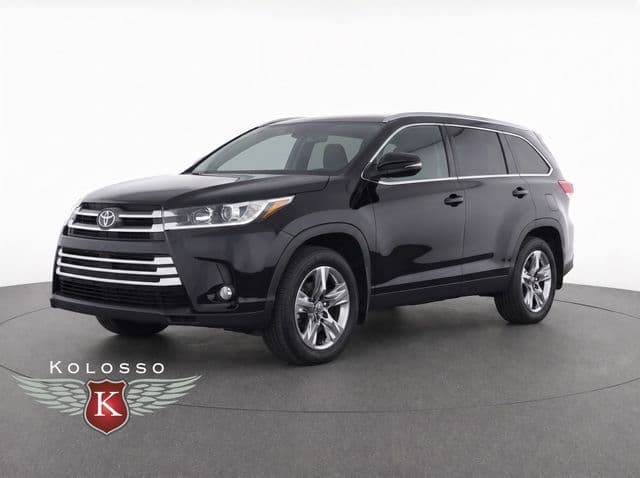 2019 Toyota Highlander Limited Platinum — photo 1 of 17