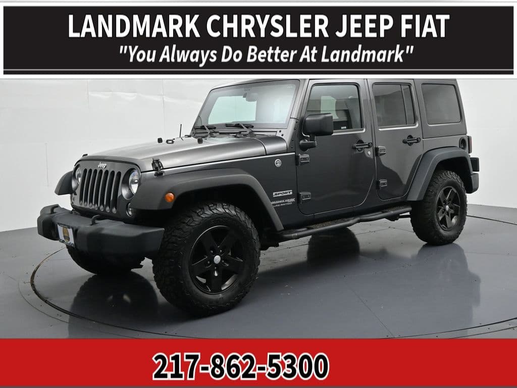 2018 Jeep Wrangler JK Sport — photo 1 of 26