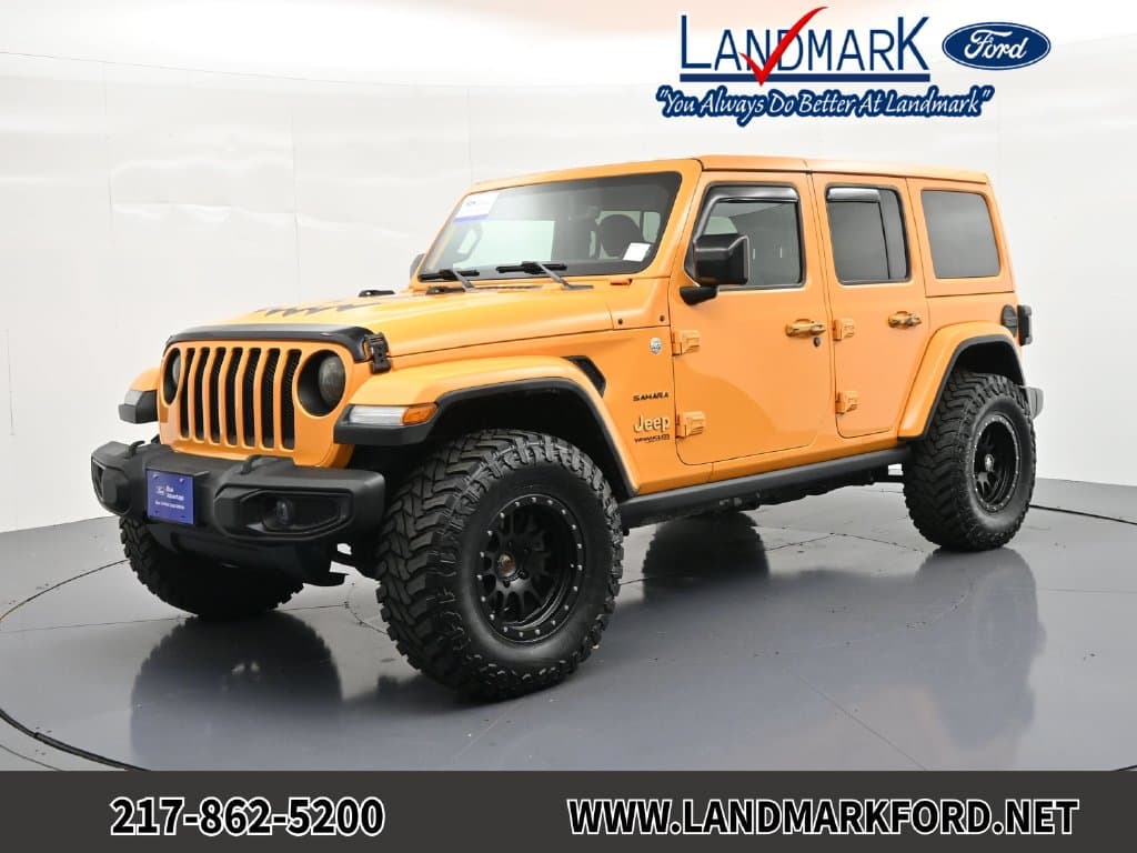2021 Jeep Wrangler Unlimited Sahara — photo 1 of 26