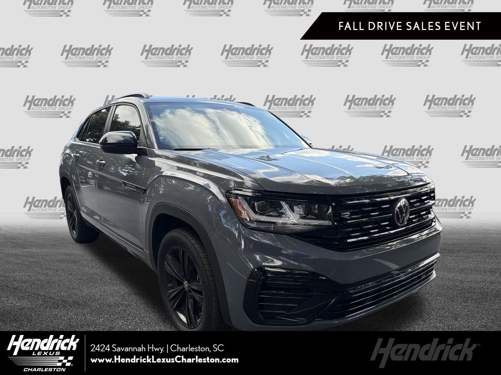 2023 Volkswagen Atlas Cross Sport 3.6L V6 SEL R-Line Black — photo 1 of 46