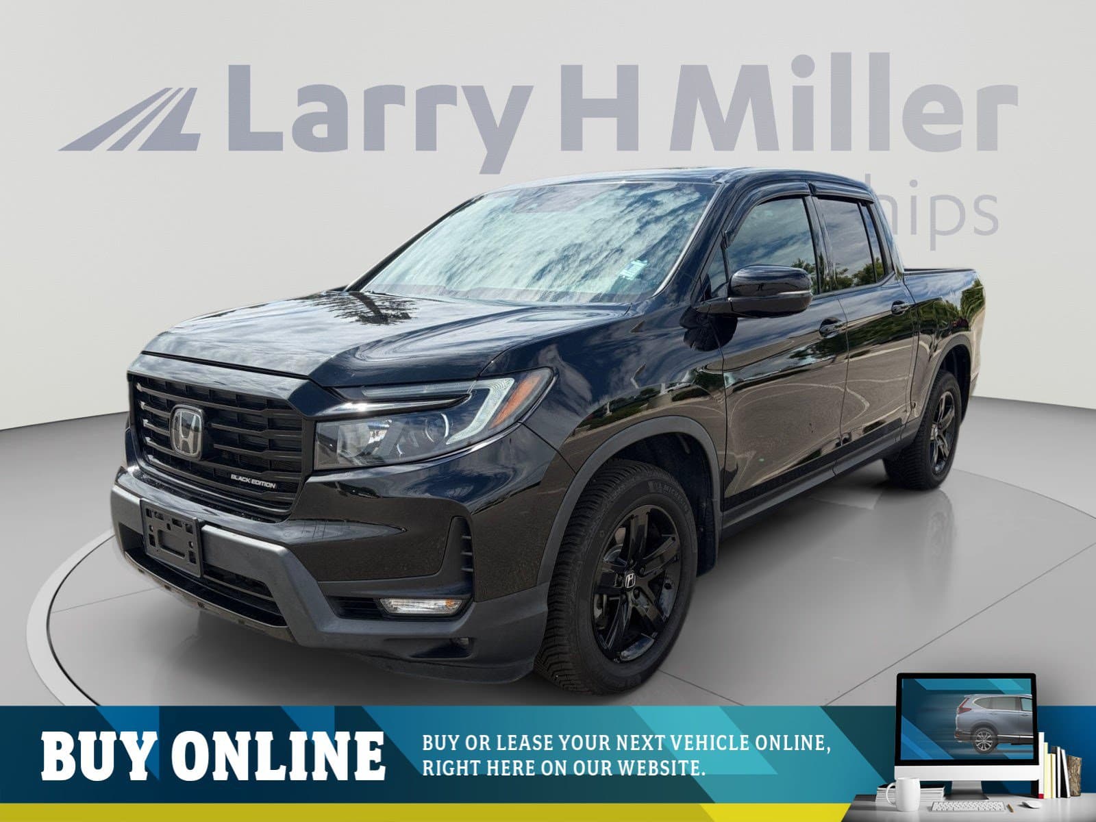 2021 Honda Ridgeline Black Edition — photo 1 of 35