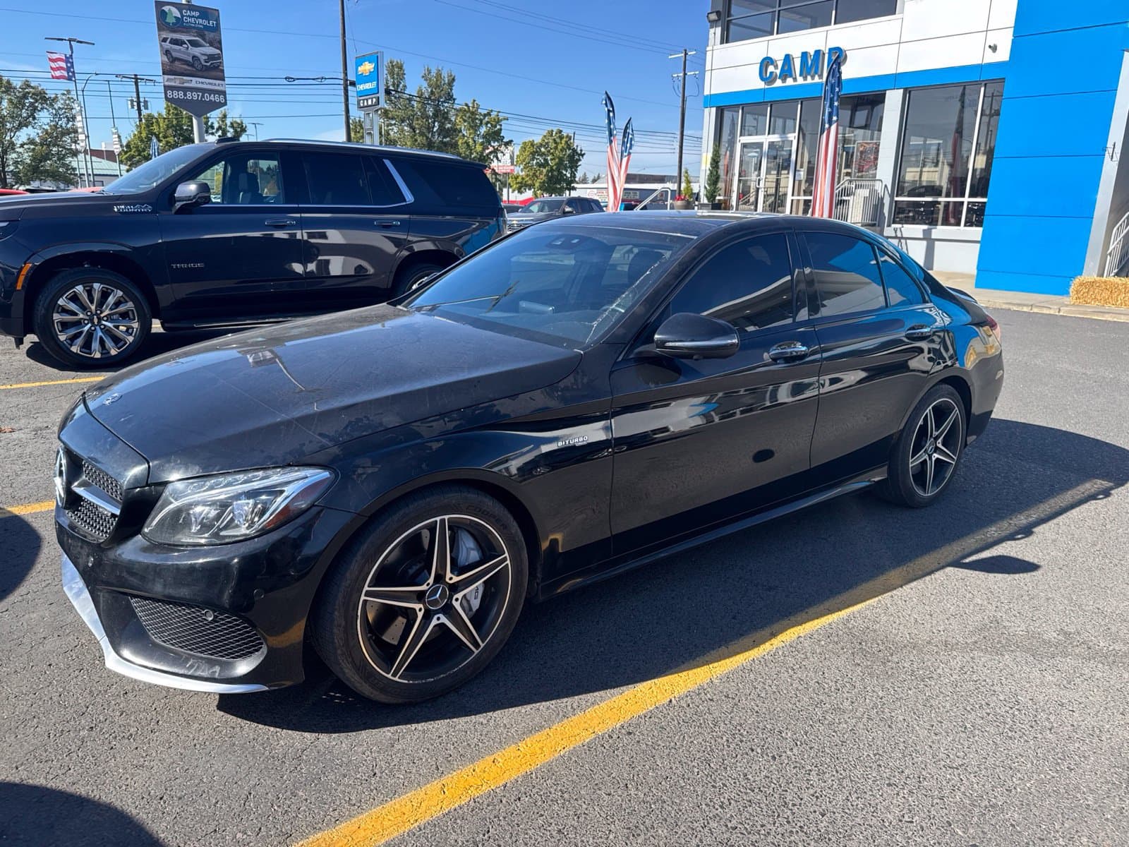 2018 Mercedes-Benz C-Class AMG C 43 — photo 1 of 8