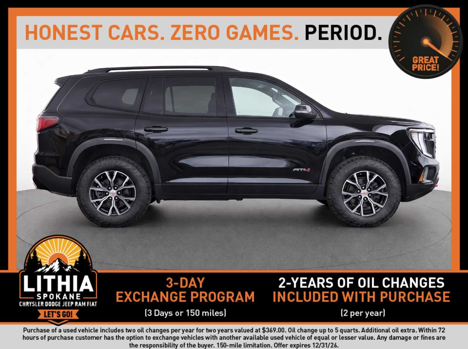 2025 GMC Acadia AWD AT4 — photo 1 of 8