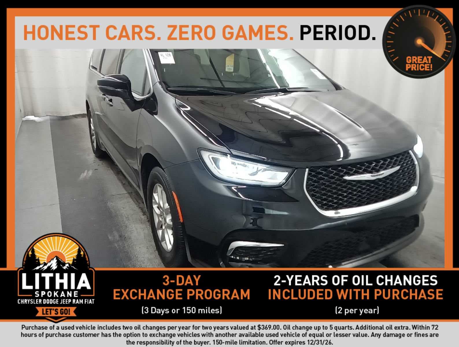 2025 Chrysler Pacifica Select — photo 1 of 8