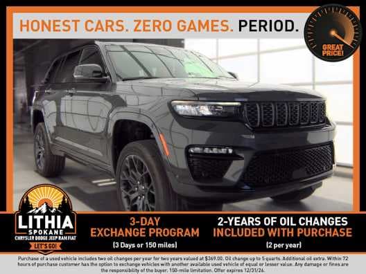 2025 Jeep Grand Cherokee Summit — photo 1 of 8