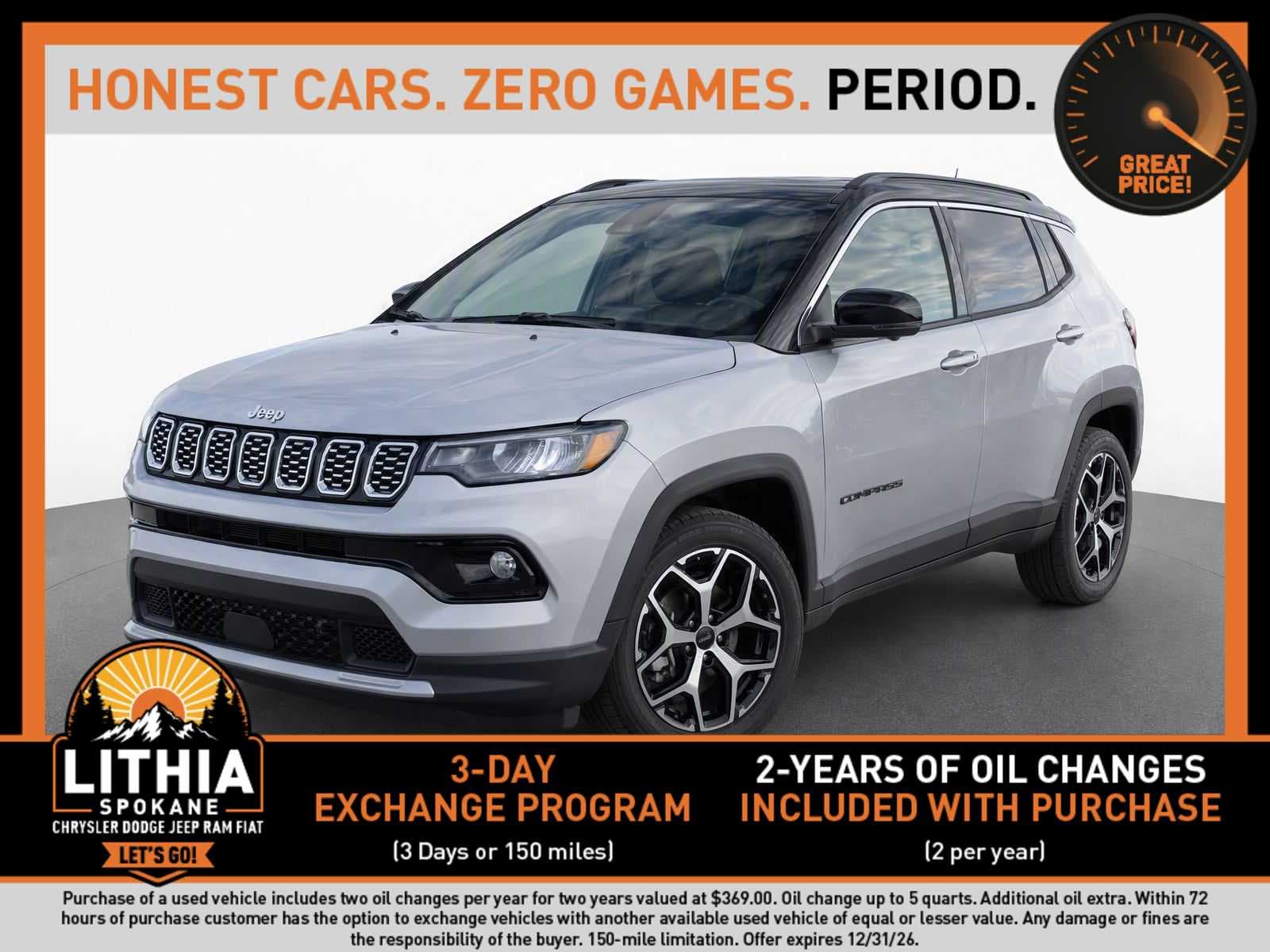 2025 Jeep Compass Limited — photo 1 of 9