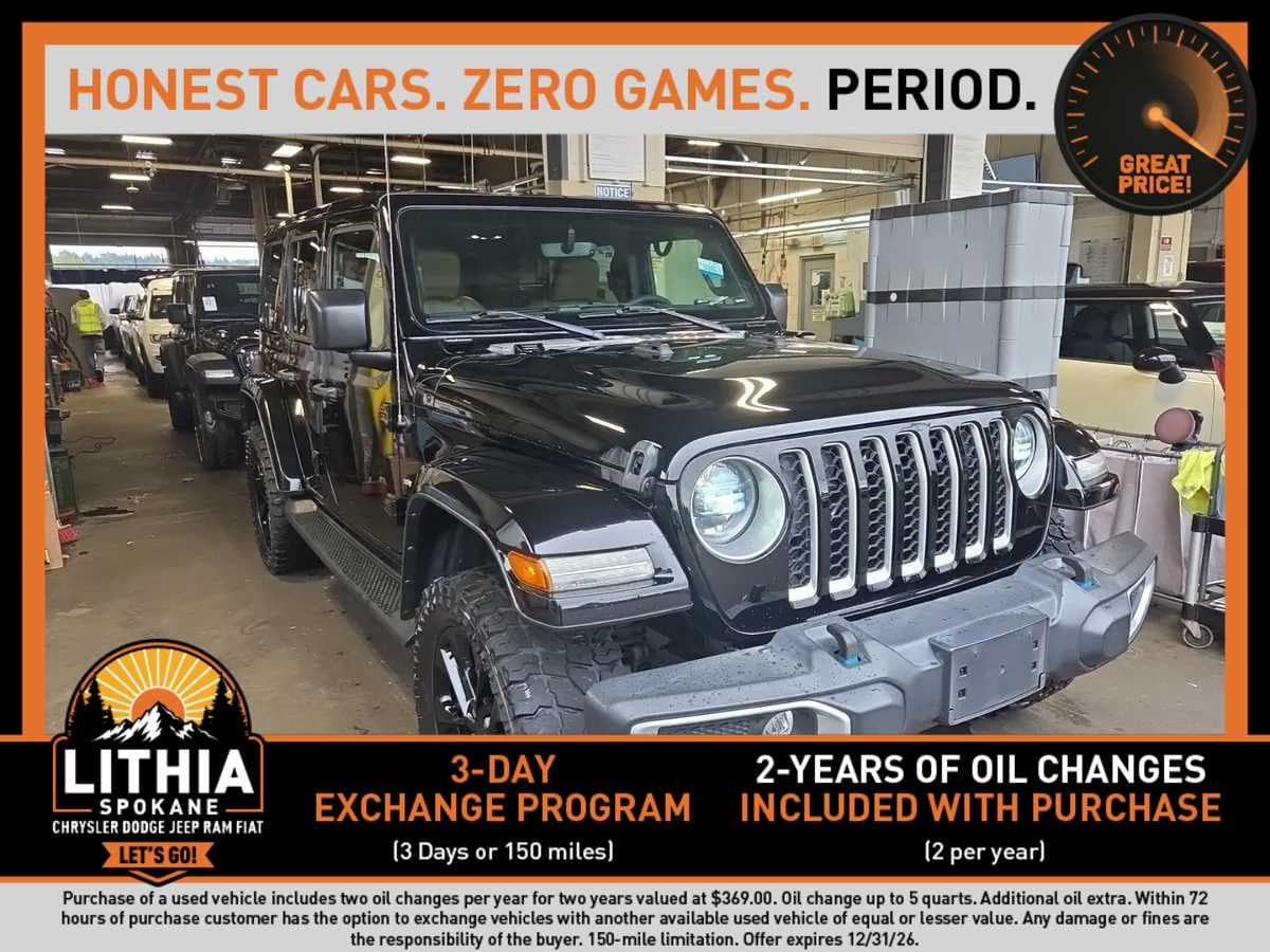 2023 Jeep Wrangler 4xe Sahara — photo 1 of 8