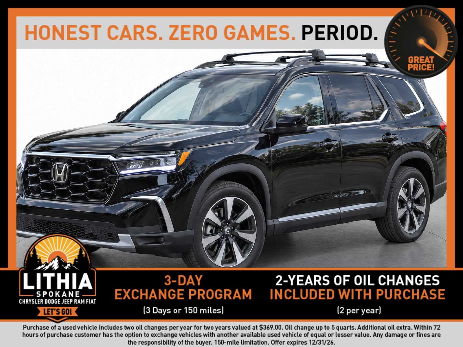 2024 Honda Pilot Touring — photo 1 of 8