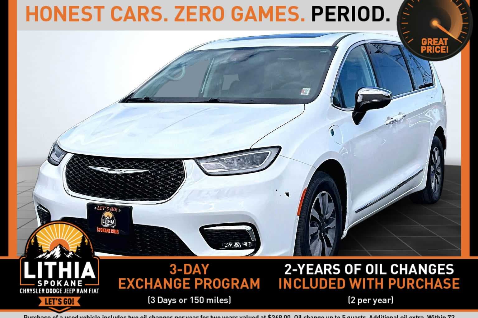 2023 Chrysler Pacifica Hybrid Limited — photo 1 of 36